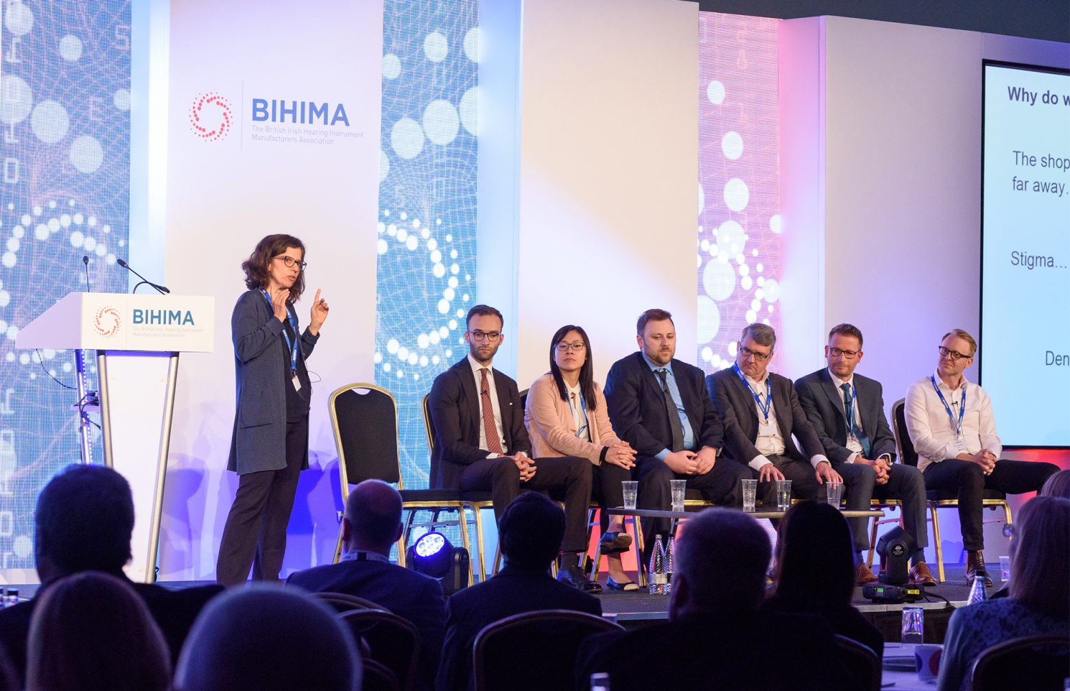 Researchers at the BIHIMA conference